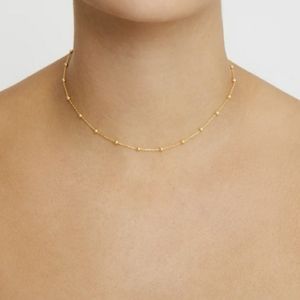 The M Jewelers Gold Vermeil Choker